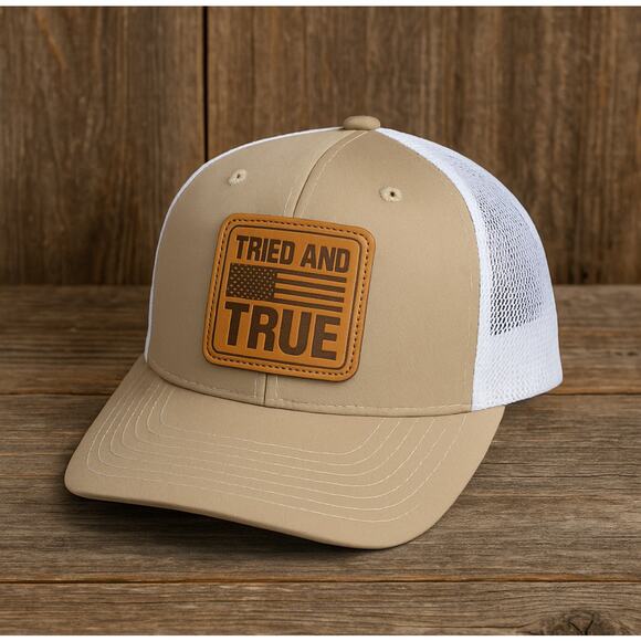 Tried & True USA Flag Trucker Hat - Picture 1 of 7